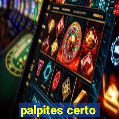 palpites certo